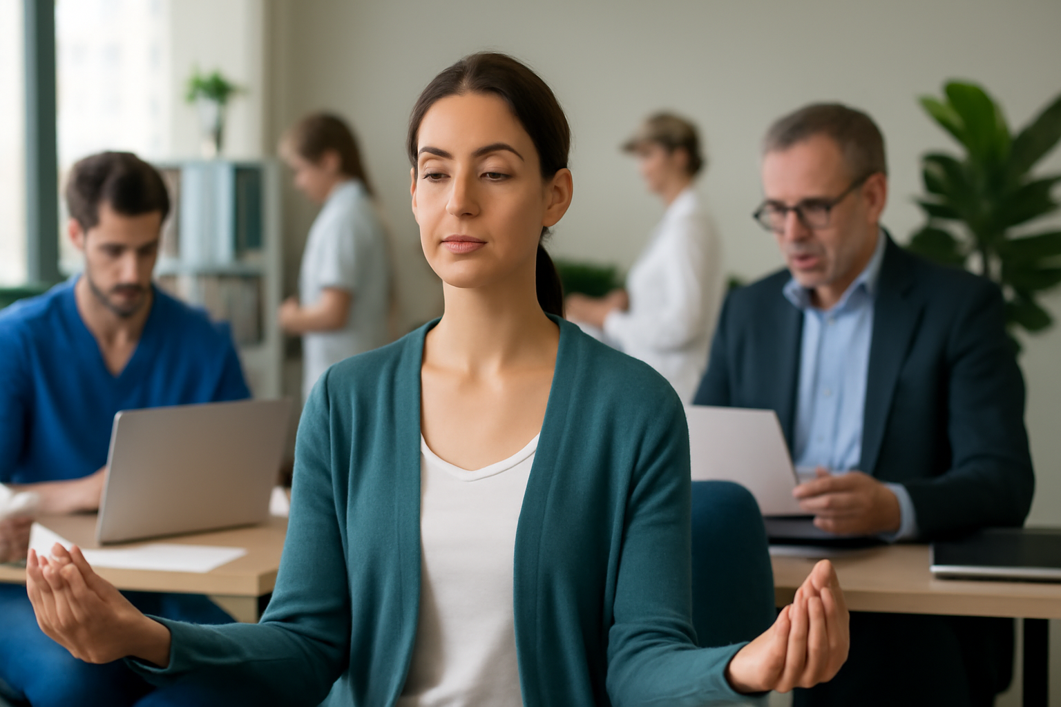 Méditation en entreprise : comment transformer le stress de 64% des salariés en opportunité lucrative ?