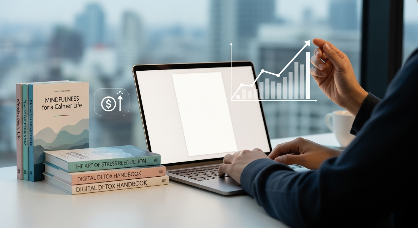 Vendre des e-books anti-stress : créer une activité rentable avec des guides pratiques