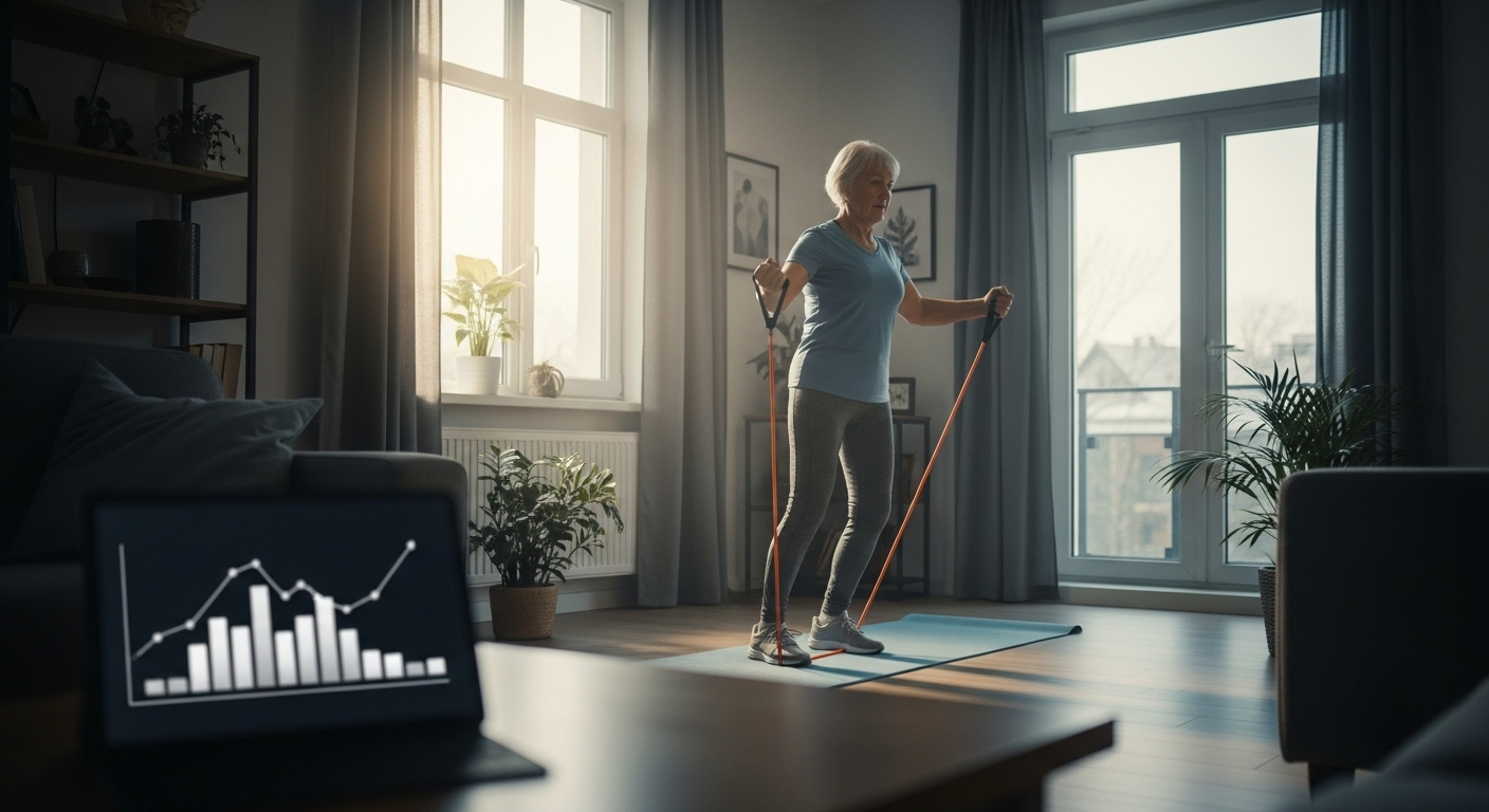 Sport adapté seniors à domicile : comment créer un business rentable par abonnement ?